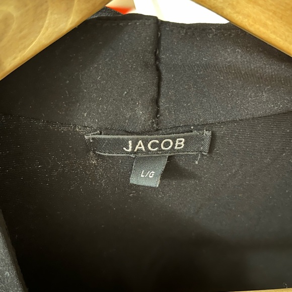 Jacob Black Sleeveless Blouse Ladies Large - Picture 3 of 4